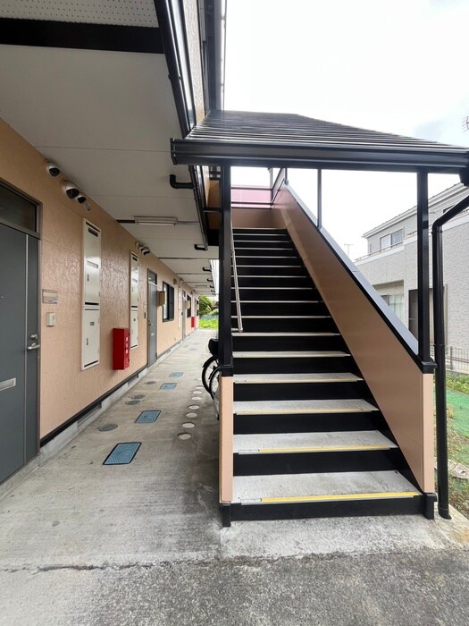 中田ガ－デンハイツのエントランス部分