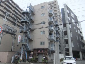 原の町マンション外観写真