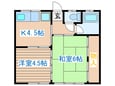 佐松ｱﾊﾟ-ﾄの間取図