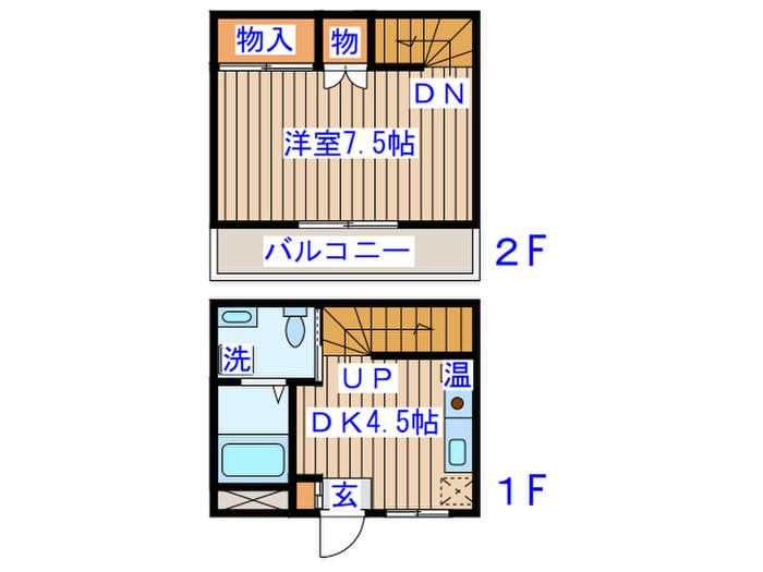 スタ－ヒル木町の間取り図