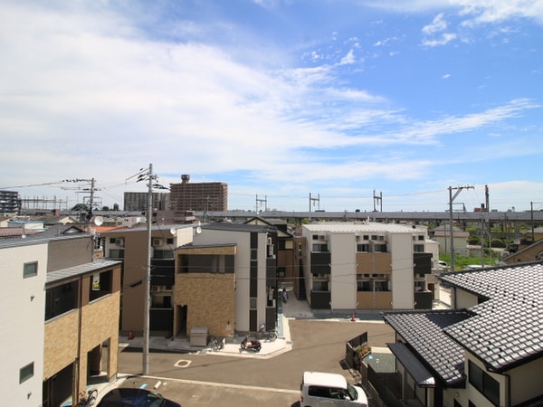 室内からの展望