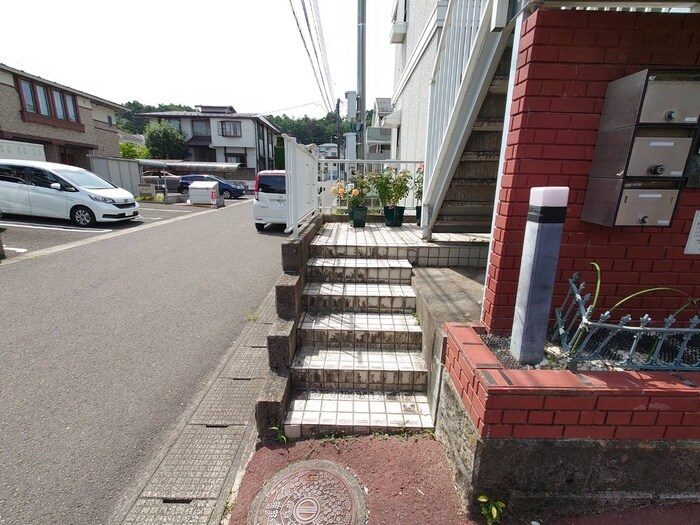 ﾌﾗﾜｰﾊｲﾂのエントランス部分