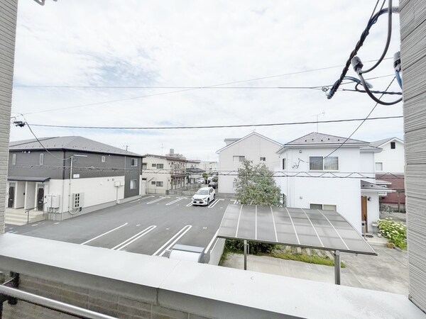 室内からの展望