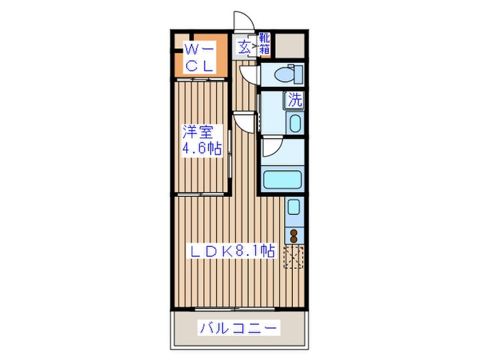 ｳﾞｨｱｰﾚ木ノ下二丁目ﾏﾝｼｮﾝの間取り図