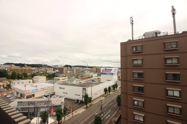 室内からの展望