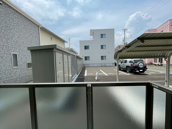 室内からの展望