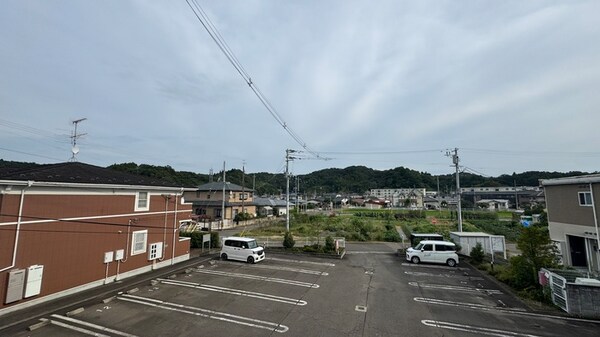 室内からの展望
