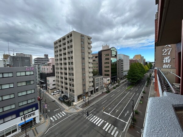室内からの展望