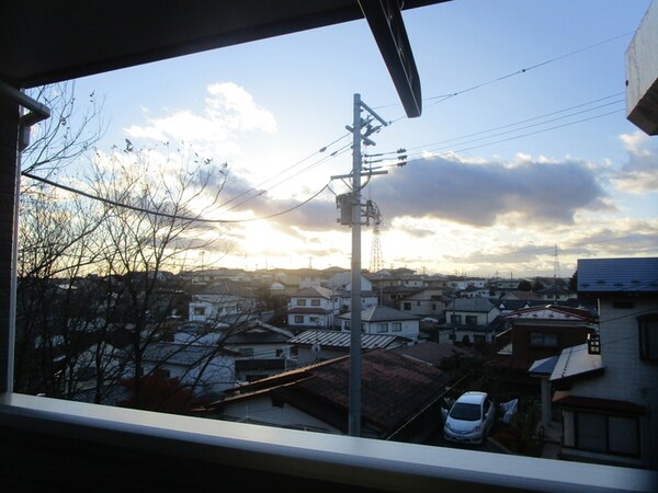 室内からの展望