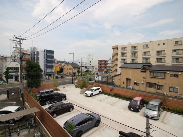 室内からの展望
