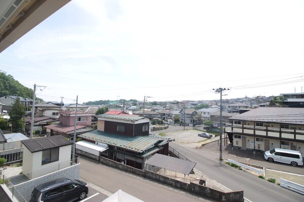 室内からの展望