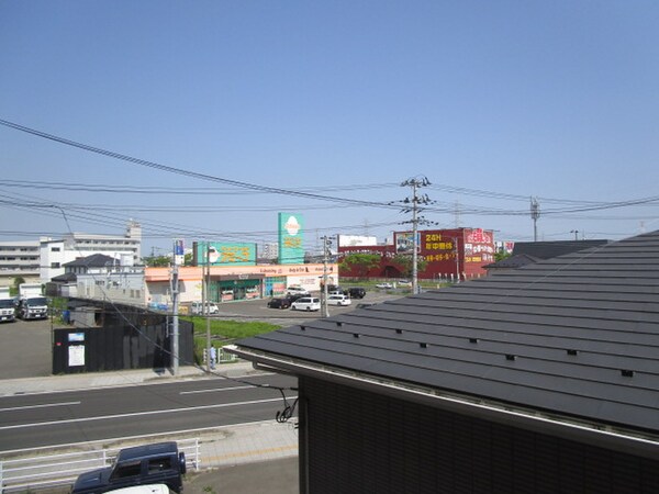 室内からの展望