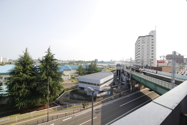 室内からの展望