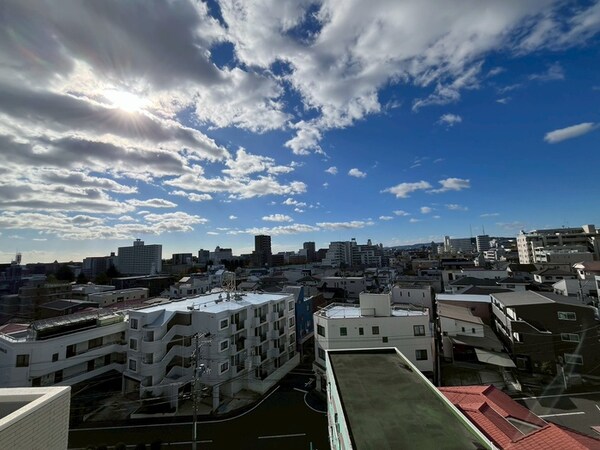 室内からの展望