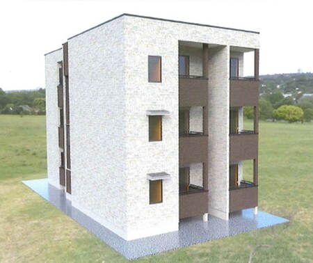 仮）河原町2丁目新築アパート外観写真