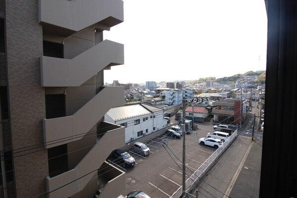 室内からの展望