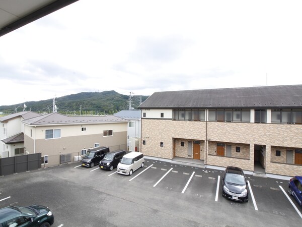 室内からの展望
