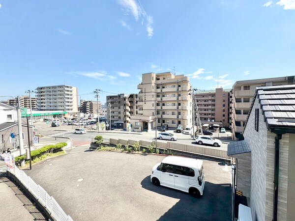 室内からの展望