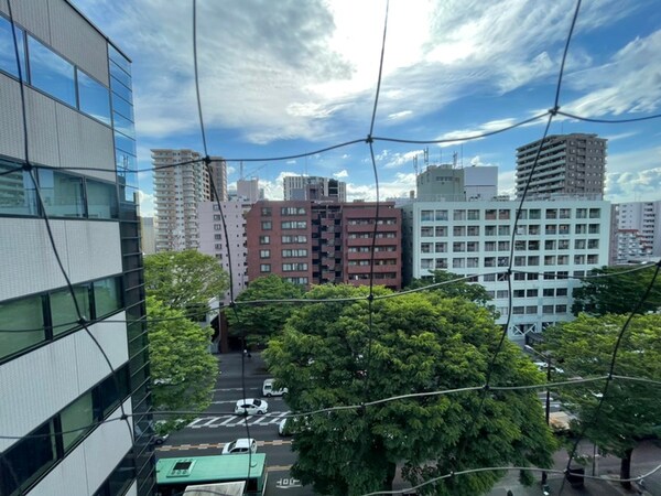 室内からの展望