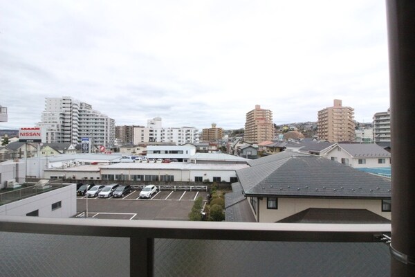 室内からの展望