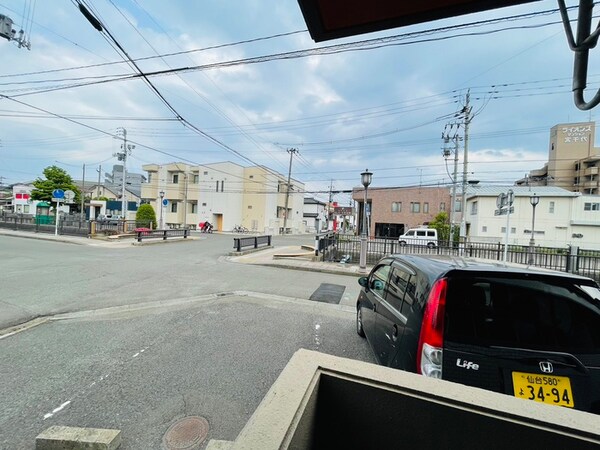室内からの展望