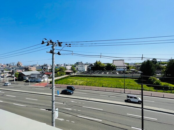 室内からの展望