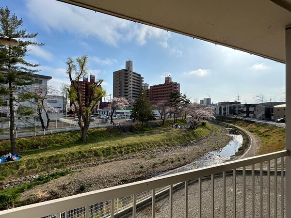 室内からの展望