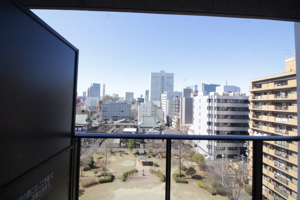 室内からの展望