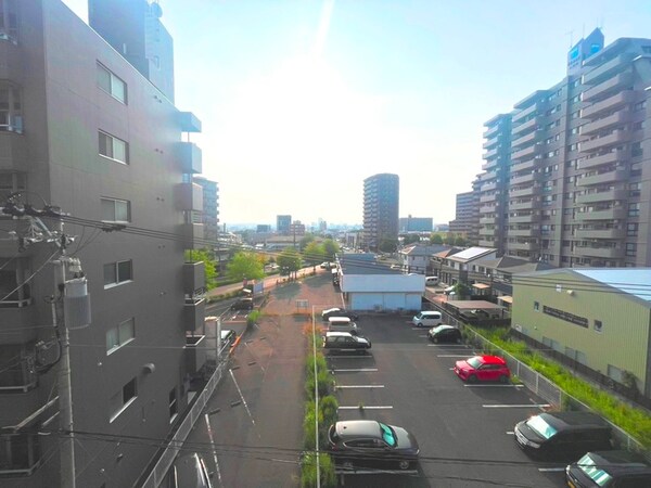 室内からの展望