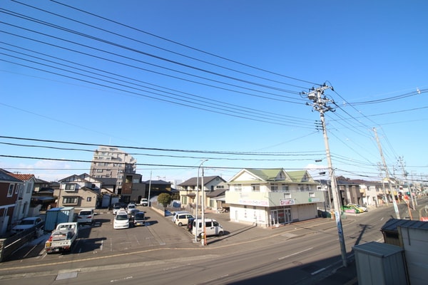 室内からの展望