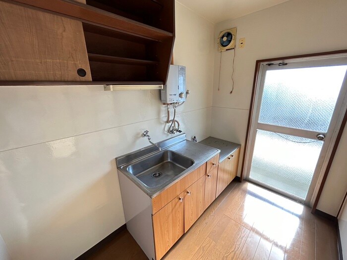 天王前コーポのキッチン