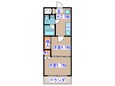 クレールコートの間取図