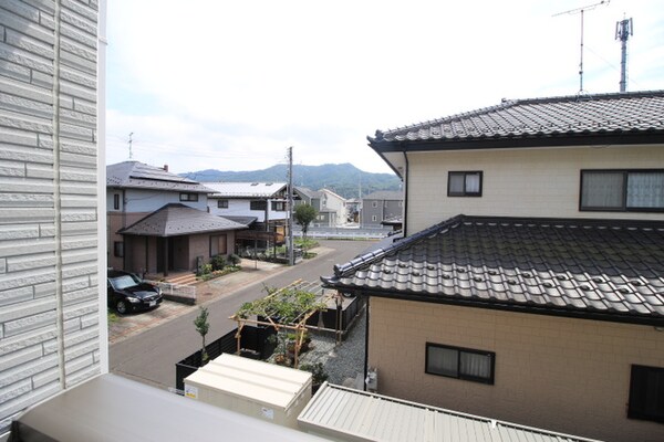 室内からの展望