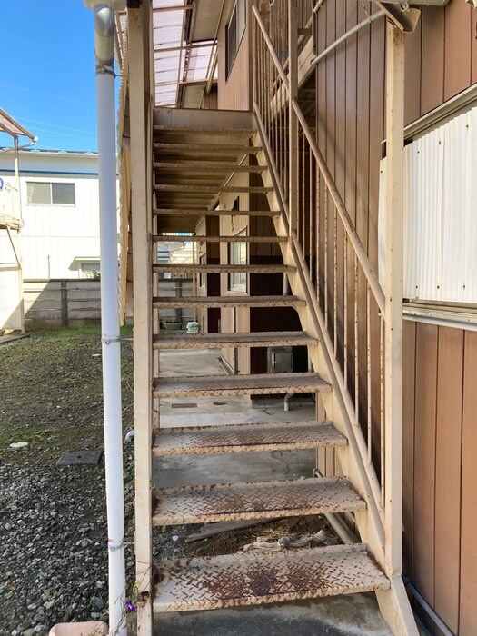 第二佐藤アパートのエントランス部分