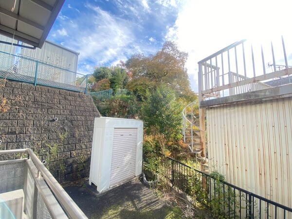 室内からの展望