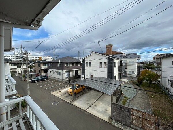 室内からの展望