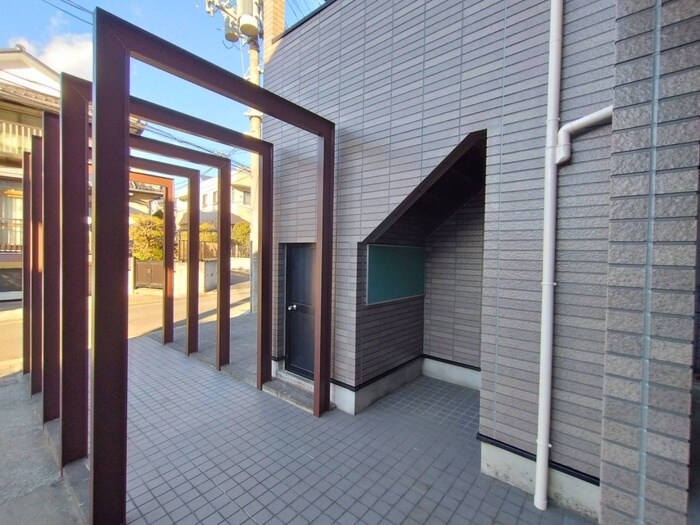 台原パークハウスのエントランス部分