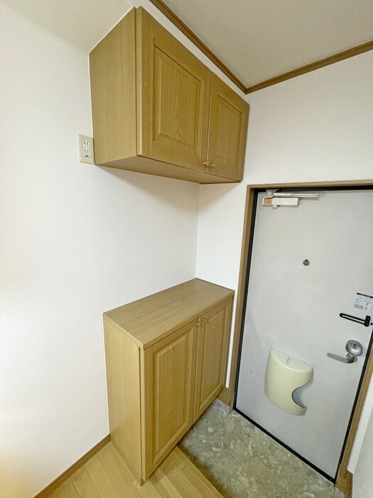 台原パークハウスの靴箱