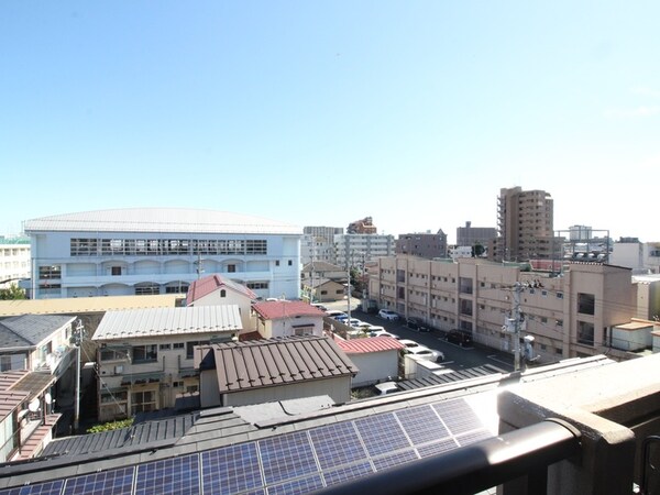 室内からの展望