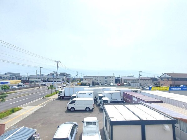 室内からの展望