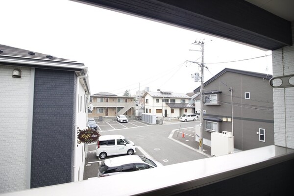 室内からの展望