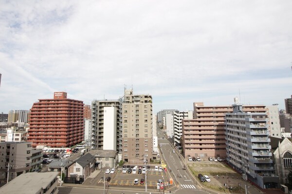 室内からの展望