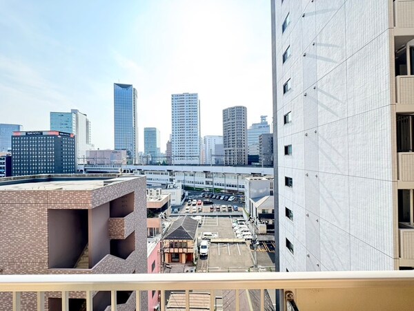室内からの展望