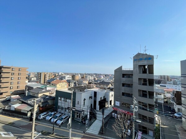 室内からの展望