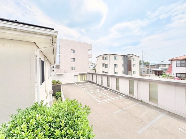 室内からの展望