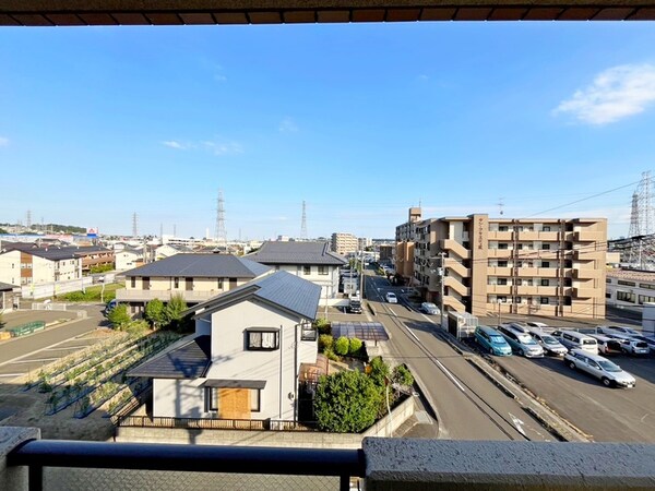 室内からの展望