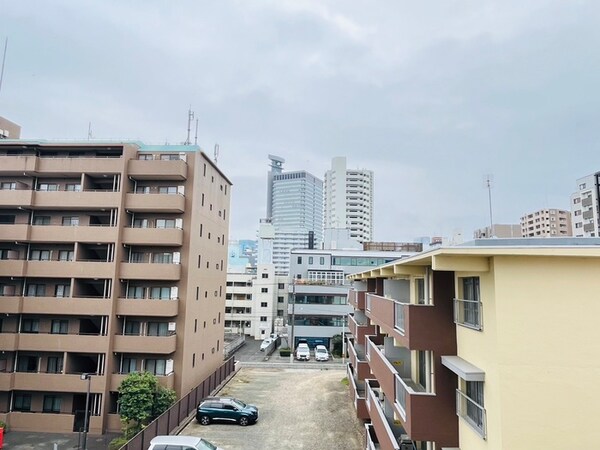 室内からの展望