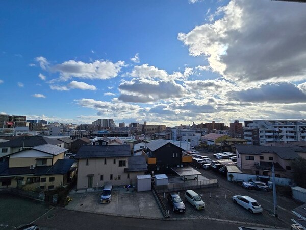 室内からの展望