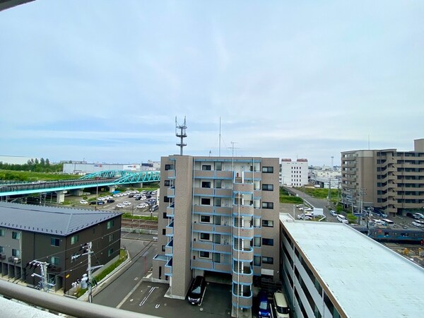 室内からの展望