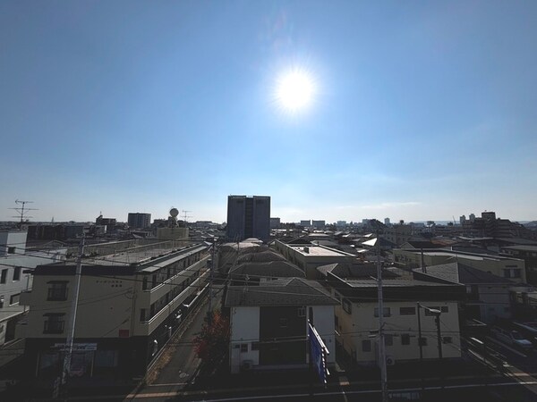 室内からの展望